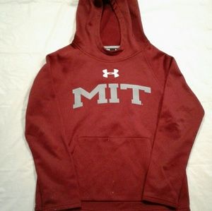 Red under armour jacket